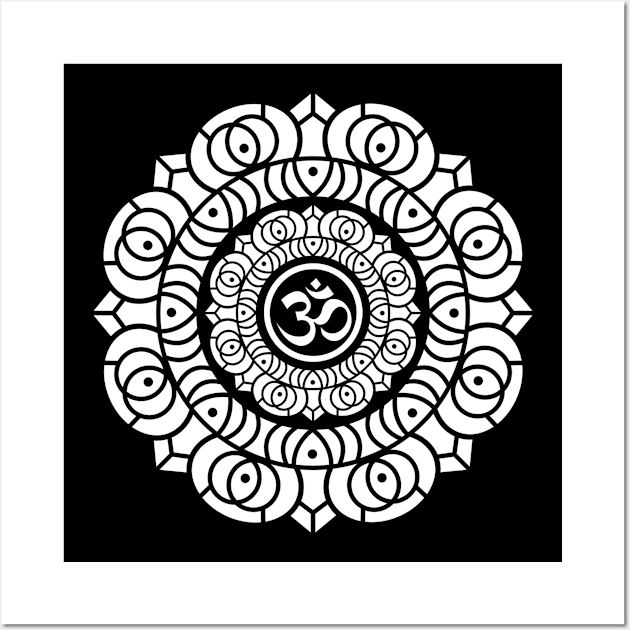 Aum Ornament Wall Art by NEFT PROJECT